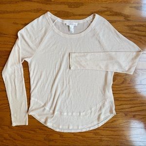 Forever 21 size small flesh colored textured top.